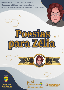 “Poesias para Zélia” - Capa